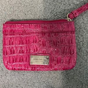 Nine West pink wristlet